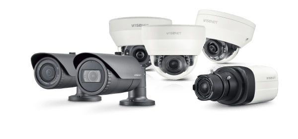 Wisenet Commercial Security Cameras, 