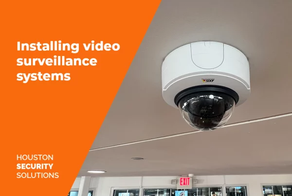 Installing video surveillance systems