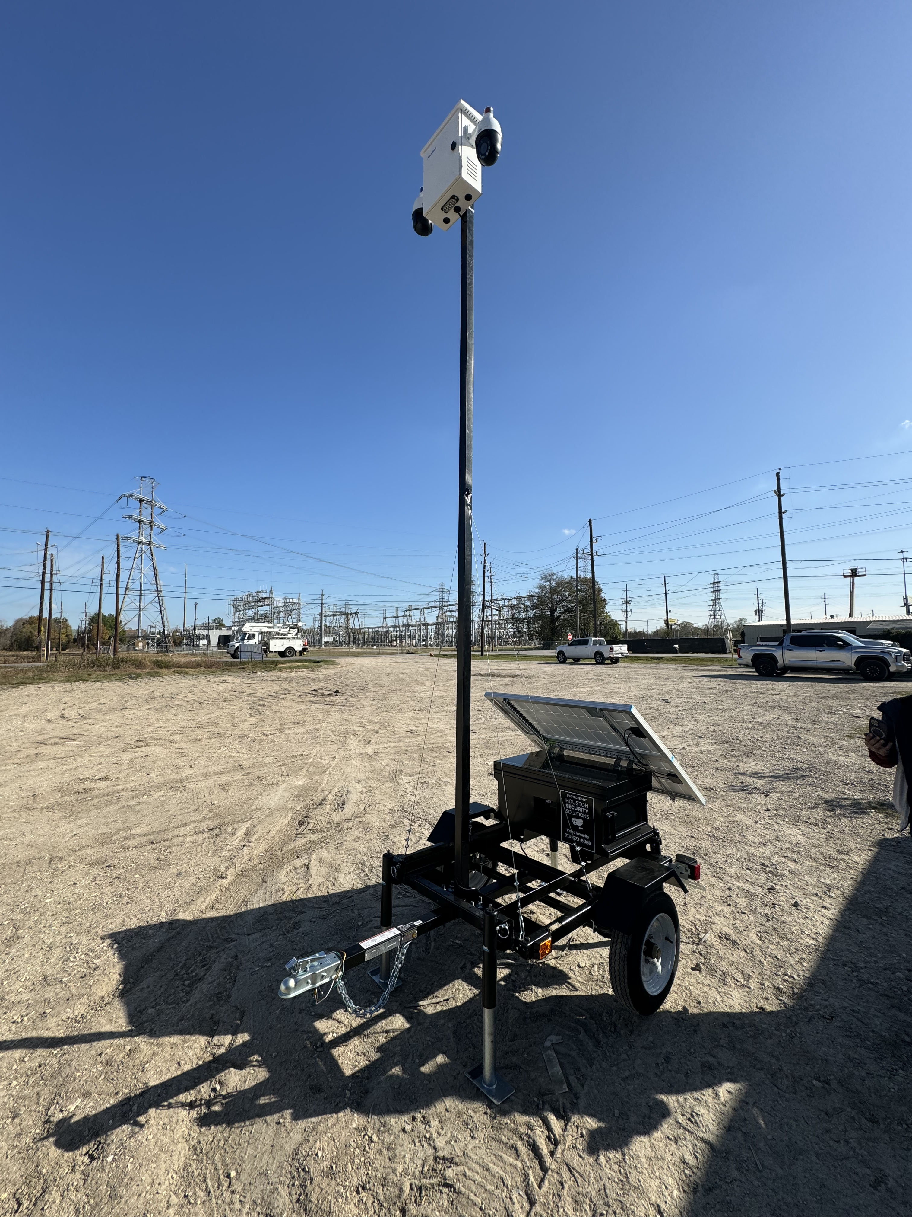 Solar Surveillance Trailer