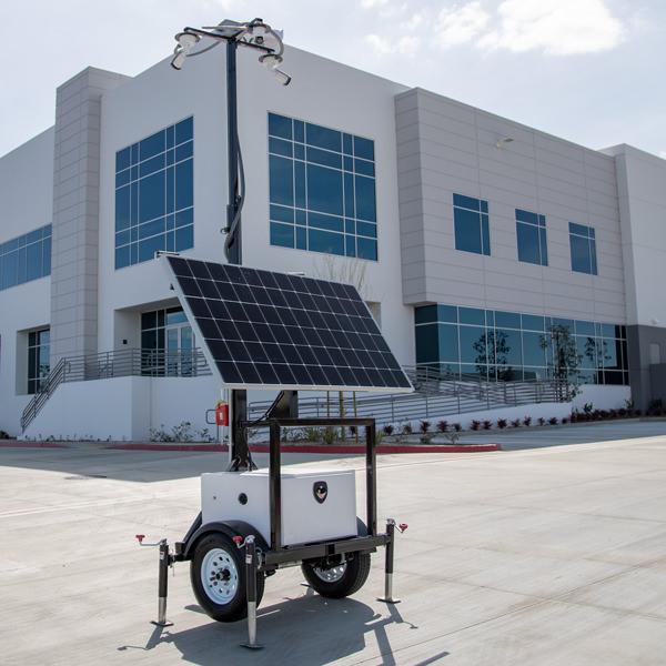 Solar Surveillance Trailer