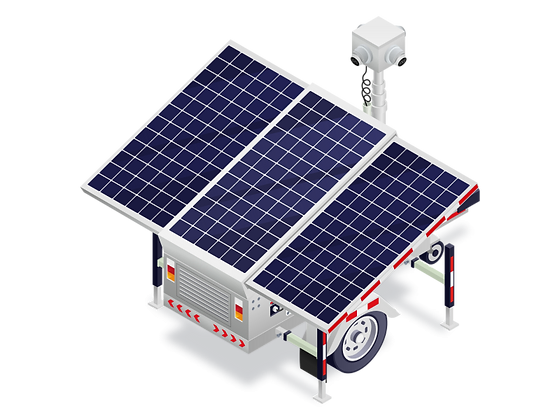 Solar Surveillance Trailer