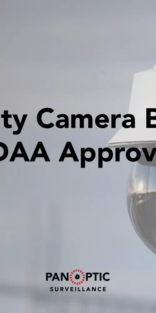 commercial security camera brands NDAA approved